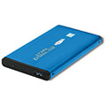 qoltec external hard drive case hdd ssd 25 sata3 usb 30 blue extra photo 3