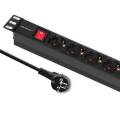 qoltec power strip for rack 1u 16a pdu 8 sockets 2m me diakopti extra photo 3