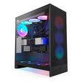 case nzxt h7 flow 2024 rgb midi tower mayro window cm h72fb 01 extra photo 2