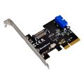 controller card silverstone pci express to usb 31 sst ecu04 e extra photo 2