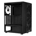 case aerocool hive frgb g bk v3 midi tower tempered glass black extra photo 2