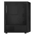 case aerocool hive frgb g bk v3 midi tower tempered glass black extra photo 3