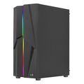 case aerocool mecha v1 midi tower tempered glass black extra photo 4