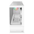 case aerocool viewport mini g wh v2 mini tower tempered glass white extra photo 1
