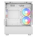 case aerocool viewport mini g wh v2 mini tower tempered glass white extra photo 3
