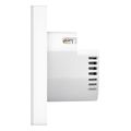 avatto ts20 eu w3 tuya wireless 3 channel light wall touch switch white extra photo 1