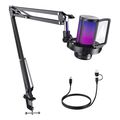 maono dgm20s gaming microphone with stand black extra photo 3