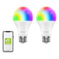 gosund wb4 2 tuya wireless smart rgb led e27 bulb 2 pack extra photo 1