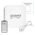 gosund g2 tuya wireless bluetooth smart gateway with alarm white extra photo 2