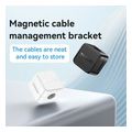 yesido c216bl cable organizer 4 pack black extra photo 3