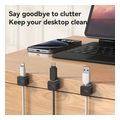 yesido c216bl cable organizer 4 pack black extra photo 4