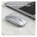 yesido kb15 wireless mouse 800dpi 1600dpi silver extra photo 5 yesido kb15 wireless mouse 800dpi 1600dpi silver extra photo 5
