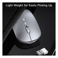 yesido kb15 wireless mouse 800dpi 1600dpi silver extra photo 7 yesido kb15 wireless mouse 800dpi 1600dpi silver extra photo 7