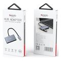 yesido hb12 usb hub 4in1 grey extra photo 10