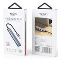 yesido hb18 usb hub 4in1 grey extra photo 7 yesido hb18 usb hub 4in1 grey extra photo 7