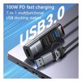 yesido hb20 usb usb c hub 5in1 grey extra photo 2 yesido hb20 usb usb c hub 5in1 grey extra photo 2