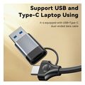 yesido hb21 usb usb c hub 5in1 grey extra photo 8 yesido hb21 usb usb c hub 5in1 grey extra photo 8