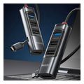 yesido hb23 usb c hub 5in1 grey extra photo 2 yesido hb23 usb c hub 5in1 grey extra photo 2