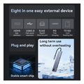 yesido hb27 usb c hub 8in1 grey extra photo 6
