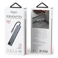 yesido hb27 usb c hub 8in1 grey extra photo 7