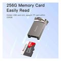 yesido gs20 usb card reader microsd grey extra photo 2