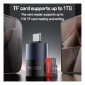 yesido gs37 usb c card reader microsd black extra photo 2