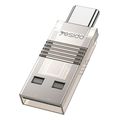 yesido gs21 usb usb c card reader microsd transparent extra photo 1