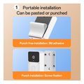 yesido km27 smart doorbell wi fi 2k white extra photo 1