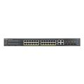 zyxel gs2220 28hp switch 24 port gbe poe 4 port combo rj45 sfp l2 with gbe uplink manager extra photo 1