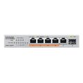 zyxel xmg 105hp switch 5 ports 25g 1 sfp 4 ports 70w total poe desktop unmanaged switch extra photo 1 zyxel xmg 105hp switch 5 ports 25g 1 sfp 4 ports 70w total poe desktop unmanaged switch extra photo 1