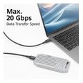 act ac7421 cable usb c usb c 1 m usb4 20gbps 240w extra photo 4
