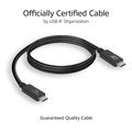 act ac7451 cable usb c usb c 08 usb4 40gbps 240w certified usb if extra photo 2