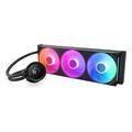 nzxt 360 aio liquid cooler kraken plus rgb lcd display black extra photo 1