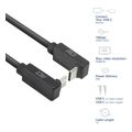 act ac7477 usb 3 10gbps 60w usb type c cable 1 meter angled connectors extra photo 1