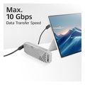 act ac7477 usb 3 10gbps 60w usb type c cable 1 meter angled connectors extra photo 5