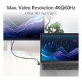 act ac7481 usb 3 10gbps 60w usb type c cable 1 meter l r angled to u d angled connectors extra photo 4