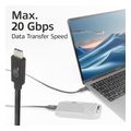 act ac7432 usb 4 20gbps 240w usb type c cable 2 meters straight connectors extra photo 3