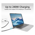 act ac7432 usb 4 20gbps 240w usb type c cable 2 meters straight connectors extra photo 5