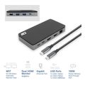 act ac7093 docking station usb c 4k hdmi lan usb c 3x usb a pd extra photo 2
