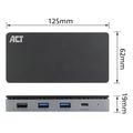 act ac7093 docking station usb c 4k hdmi lan usb c 3x usb a pd extra photo 8