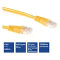 act ib8852 yellow 05 meter u utp cat6 patch cable with rj45 connectors extra photo 2