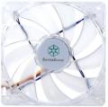 silverstone fn121 bl 120mm blue led fan transparent extra photo 1