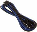 bitfenix 8 pin eps12v extension 45cm sleeved black blue black extra photo 1