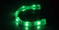 bitfenix alchemy aqua 6x led strip 20cm green extra photo 1