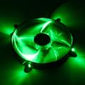 nzxt fz 200 airflow fan series green led 200mm extra photo 2