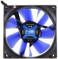 noiseblocker blacksilent fan x2 80mm extra photo 1