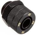 bitspower g1 4 carbon black compression fitting for id 8mm od 10mm tube extra photo 1