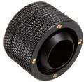 bitspower g1 4 carbon black compression fitting cc5 v2 for id 1 2 od3 4 tube extra photo 1