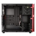 case in win 703 midi tower black red extra photo 1