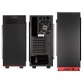 case in win 703 midi tower black red extra photo 2
